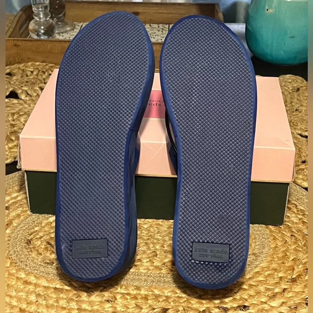 Bold Kate Spade Multicolor Platform Flip Flops - Picture 7 of 7
